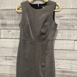 Tommy Hilfiger, Silver Sparkly Cocktail Dress, 6